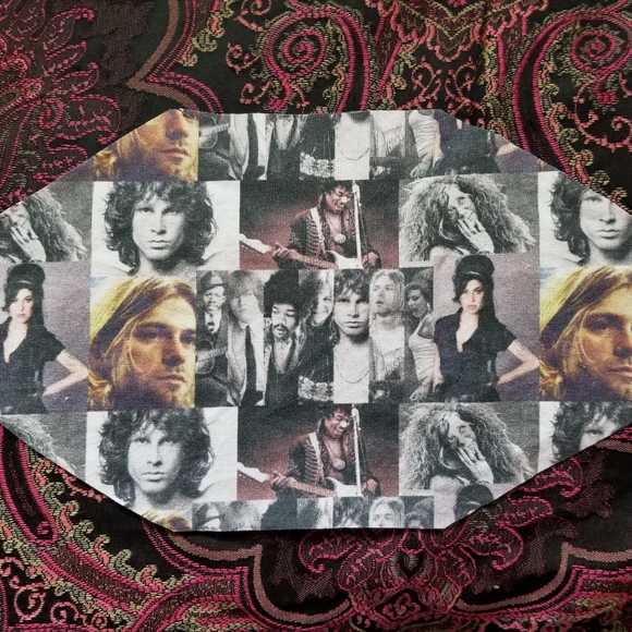 Men's 27 Club Custom Facemask 2 Layer Homemade - Picture 6 of 6